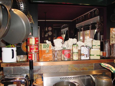 Kitchen Stove Shelf