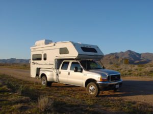 Lance Camper on 4X4 Ford