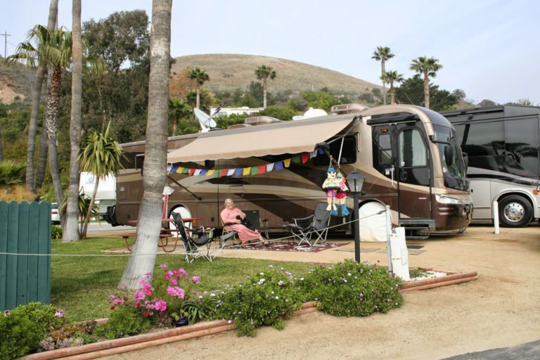 Motorhome in Malibu